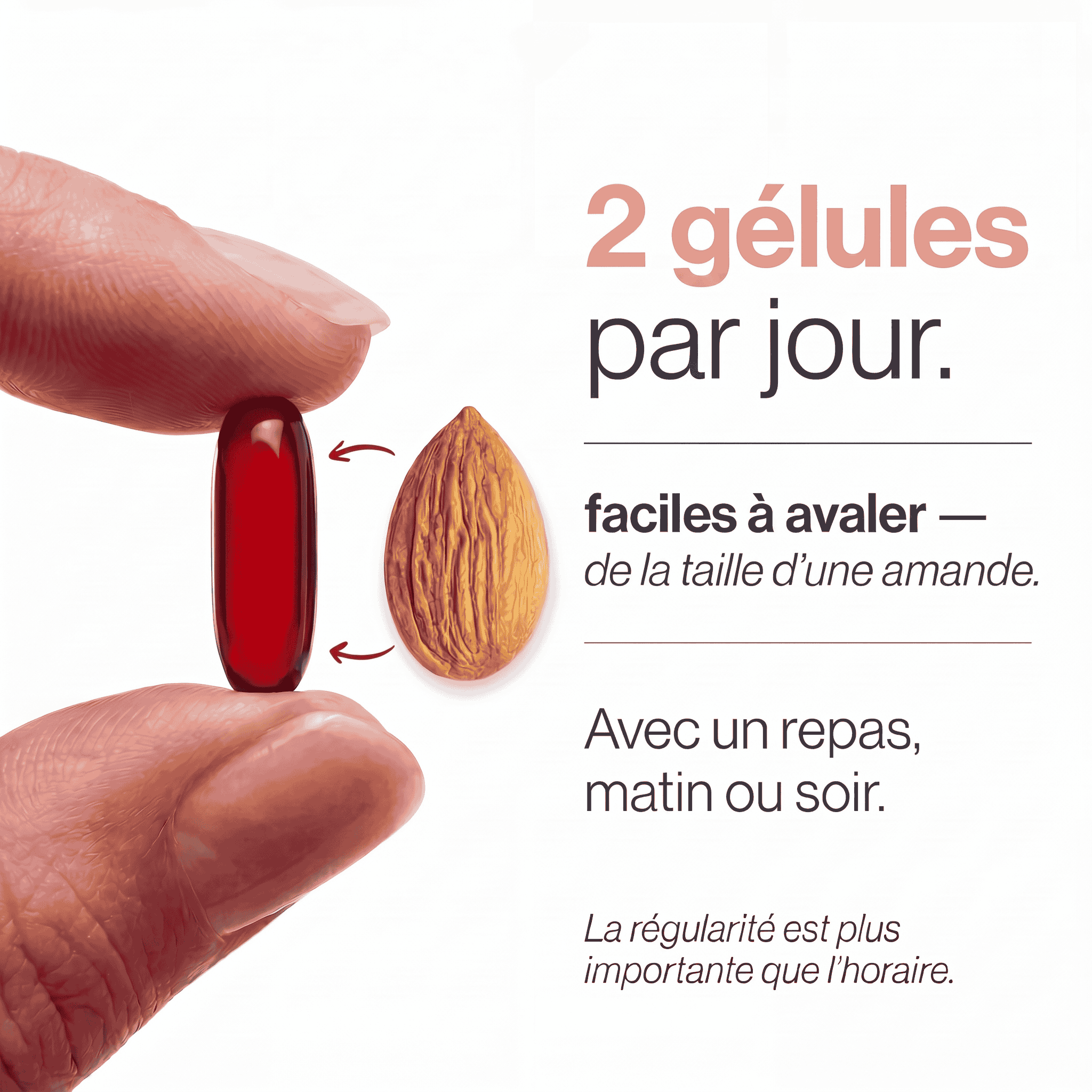 Gélules à l’huile de graines de courge – Cheveux forts & densité naturelle